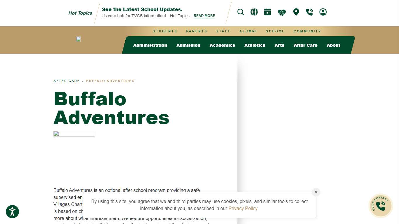 Buffalo Adventures - The Villages Charter School